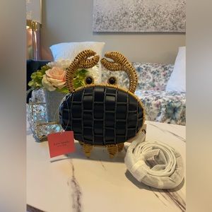 Limited edition! KATE SPADE, Wicker Crab Novelty Handbag!